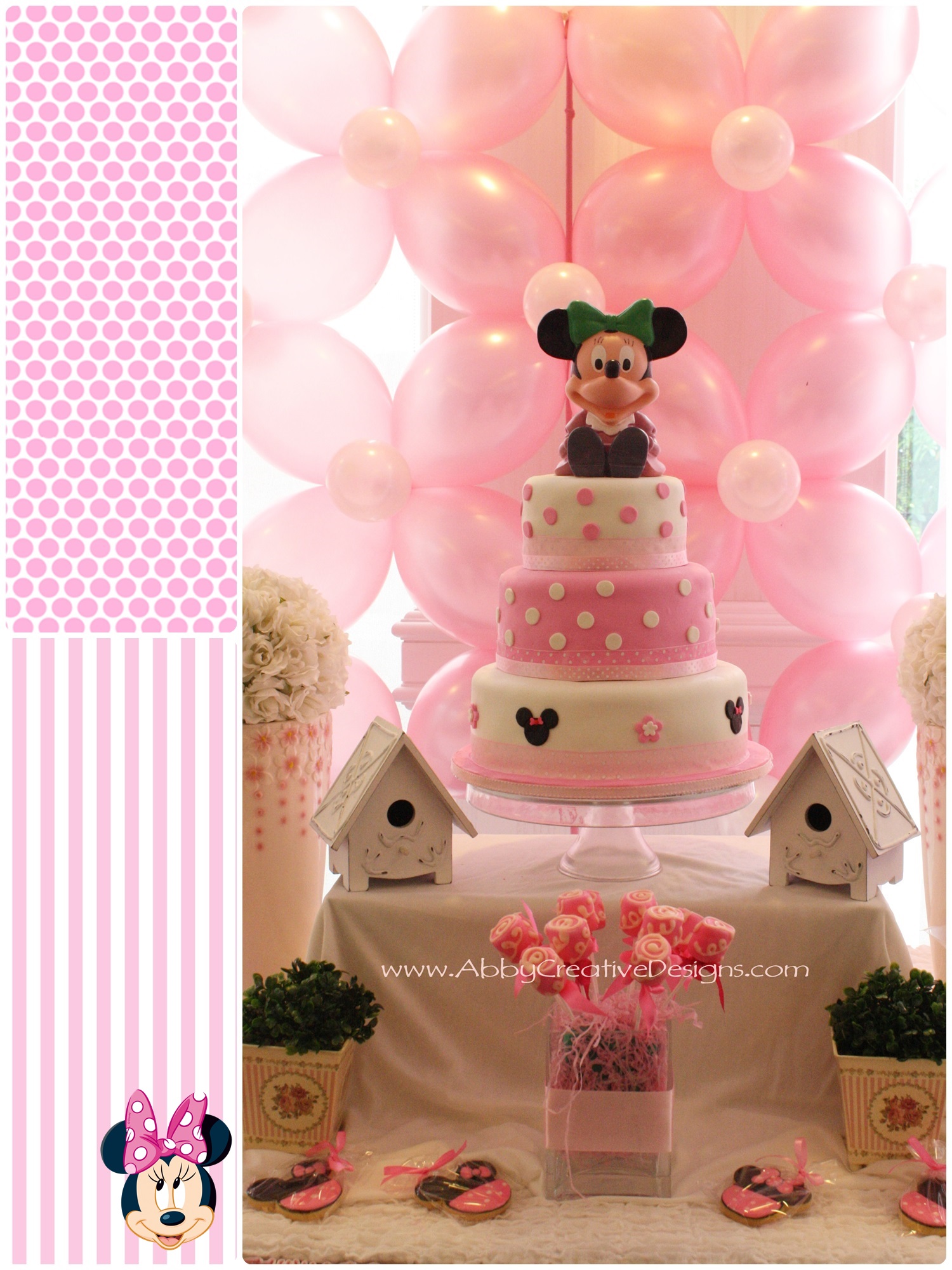 Theme Minnie Mouse 1st Birthday Party Its More Than Just A Party